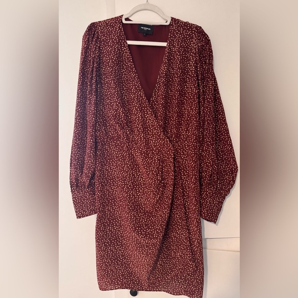 The Kooples Moon Dots Wrap Dress Size 4 (France) US Size XL - Picture 5 of 12